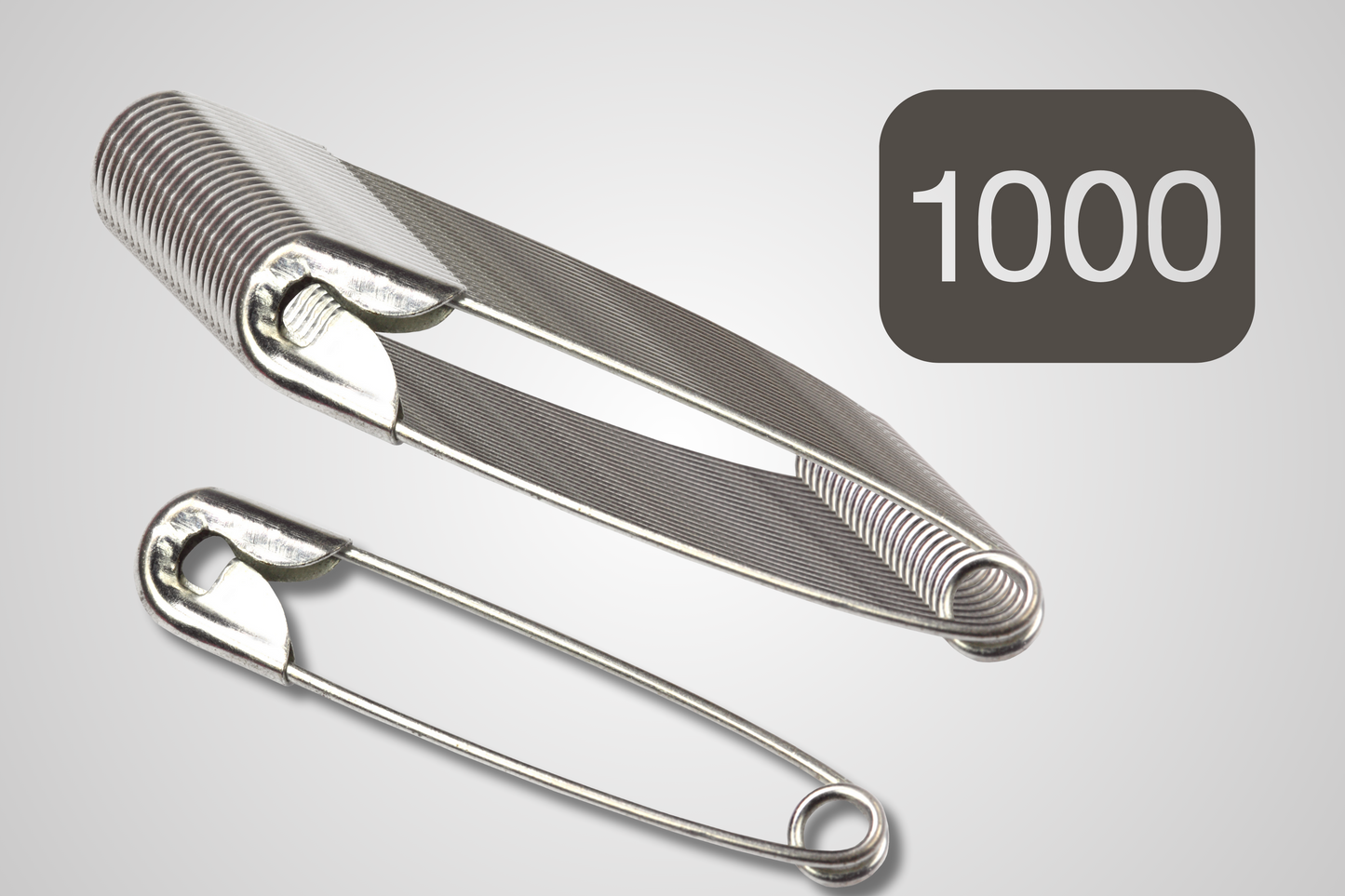 1000 Sécherheetspins fir Startnummeren