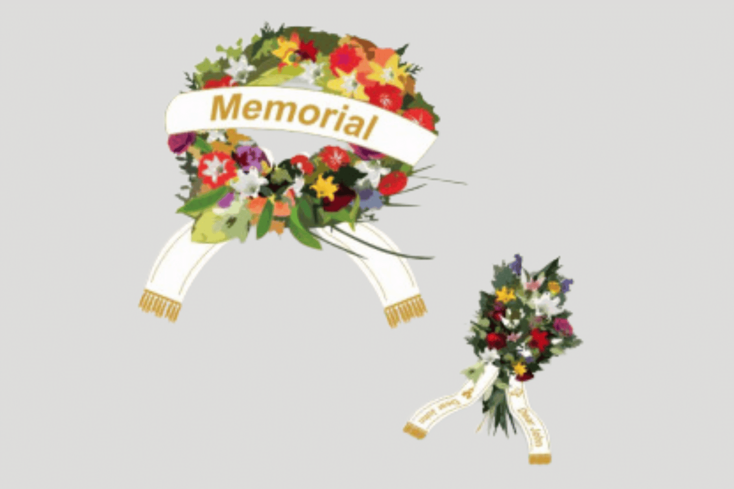 Bouquet Ribbon with Print - Inquire Ribbon JM Band EU
