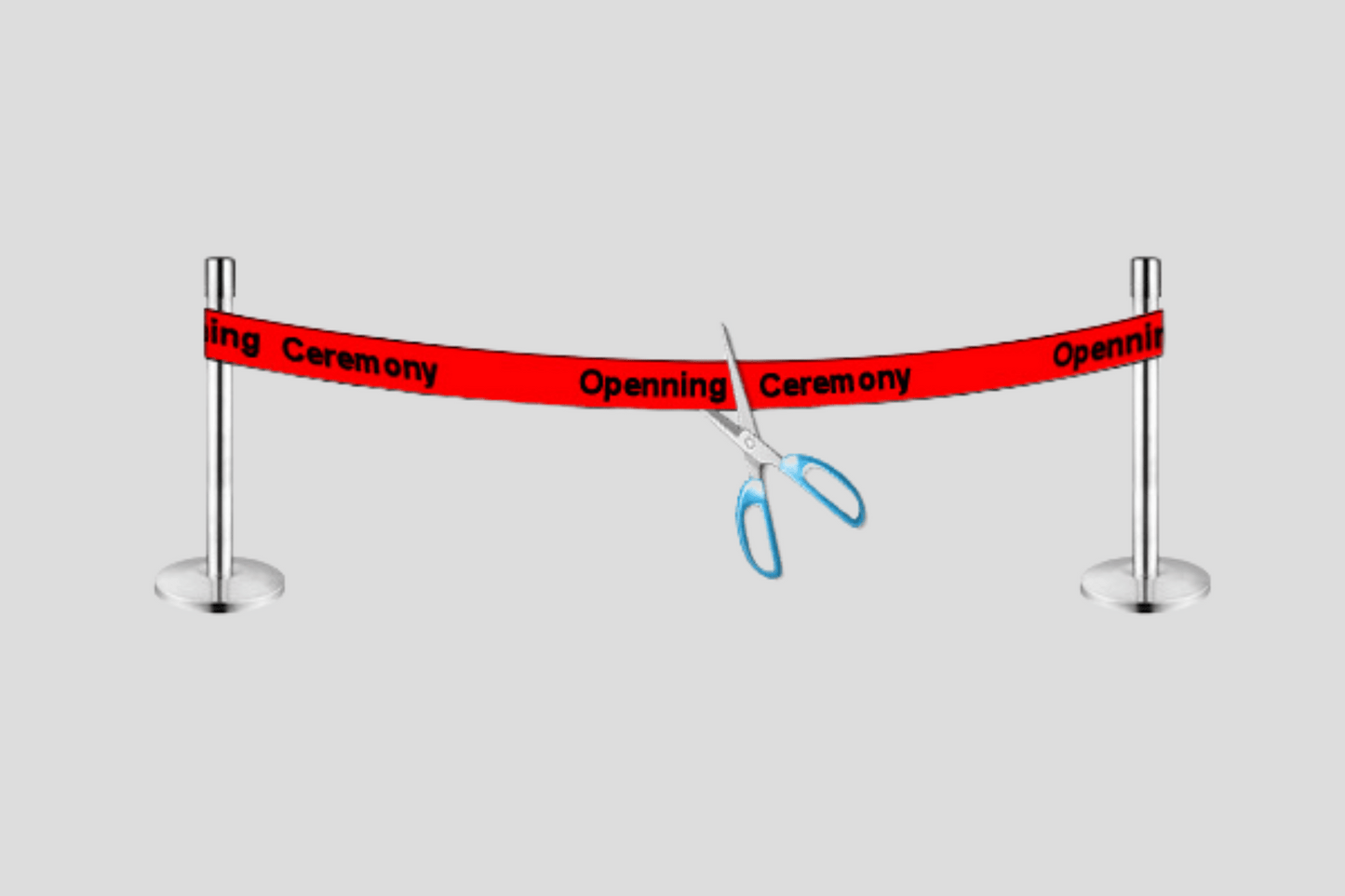 Inauguration Ribbon with Print Ribbon JM Band®