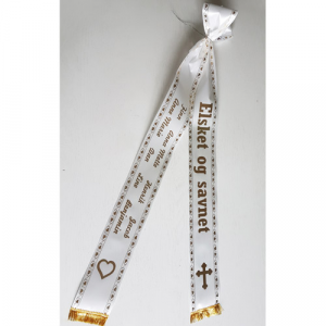 Bouquet Ribbon with Print - Inquire Ribbon JM Band EU