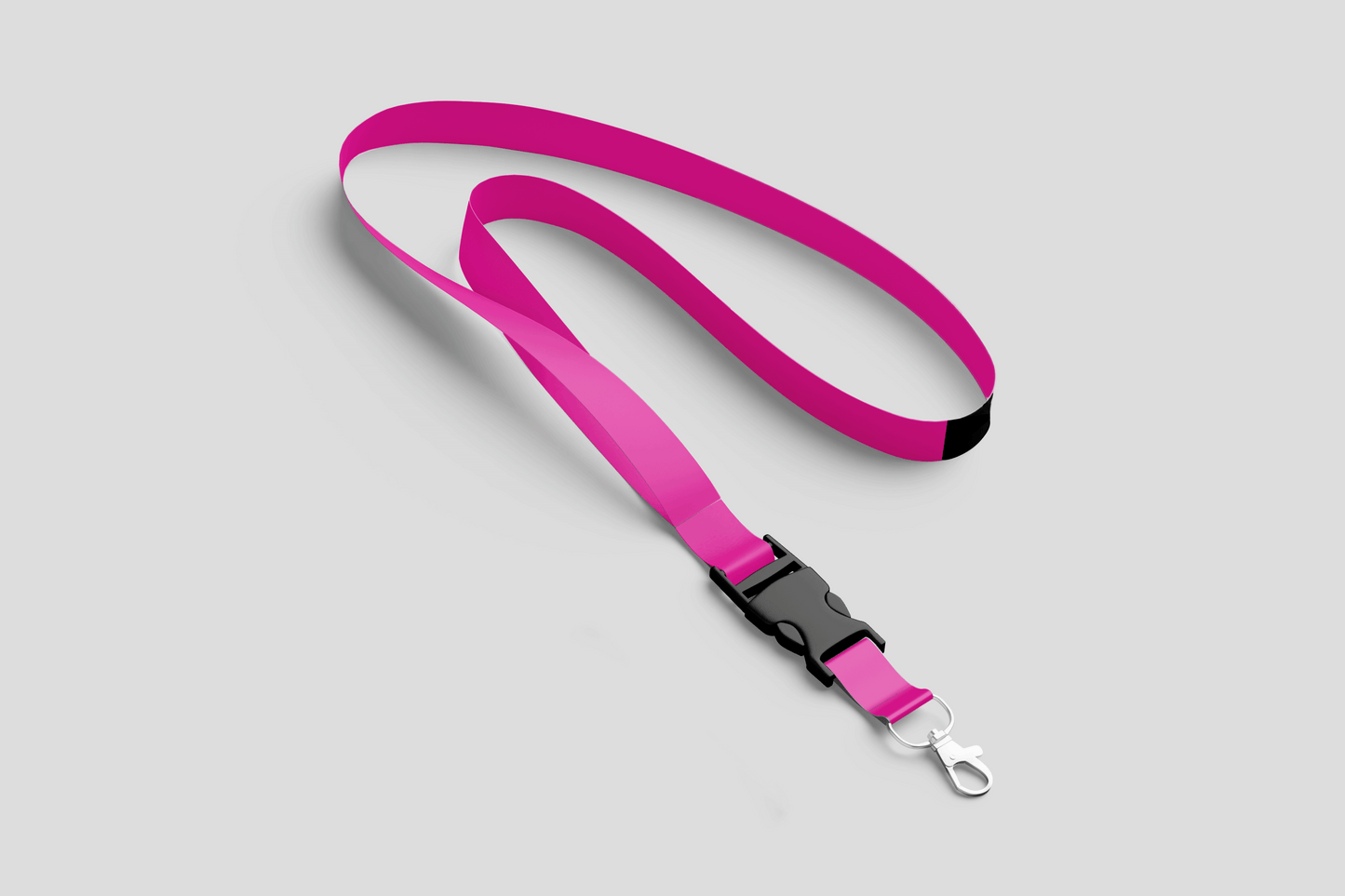 Plain Lanyards Lanyards JM Band EU 1 Pink