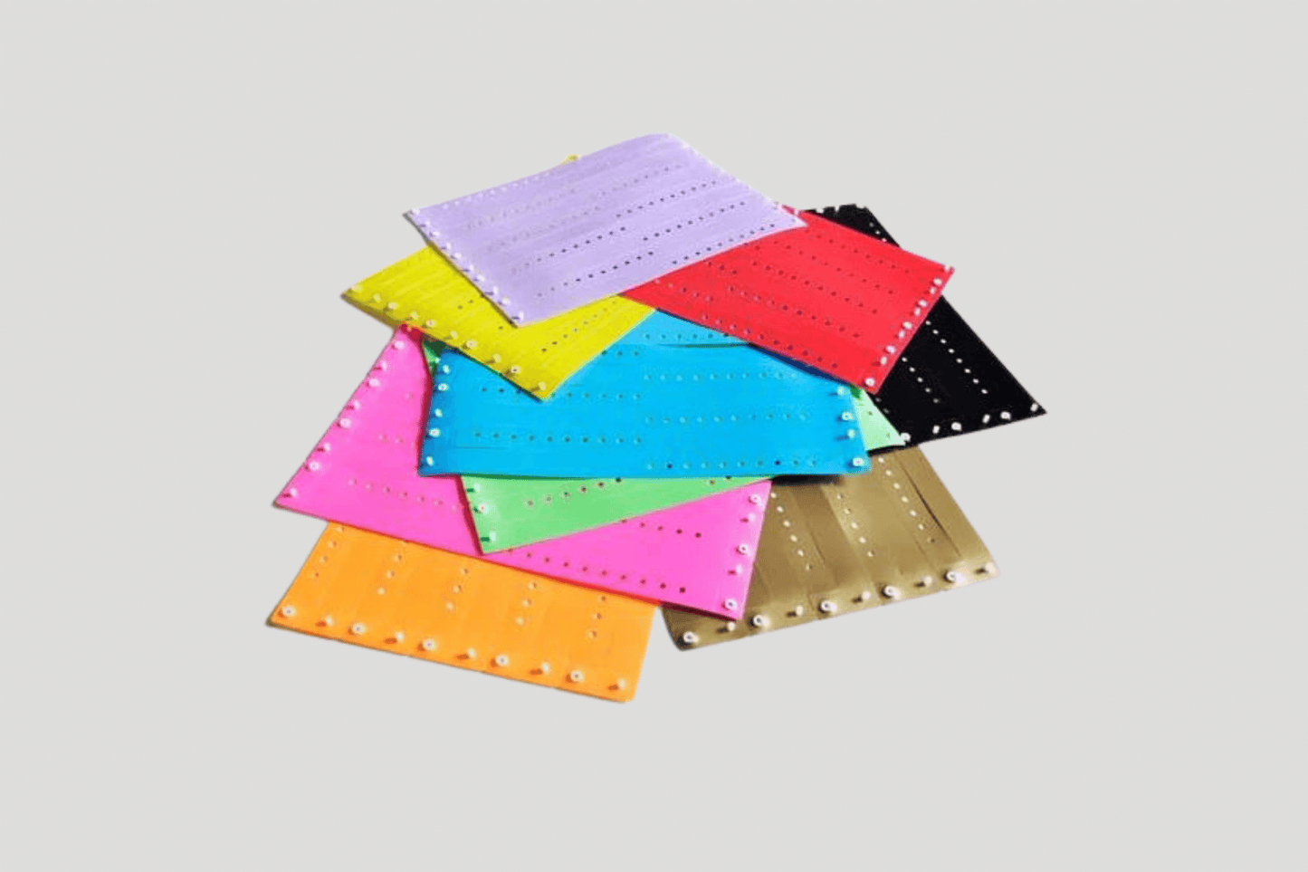 Plain L Shape - Plain Wristband Vinyl Wristbands JM Band®