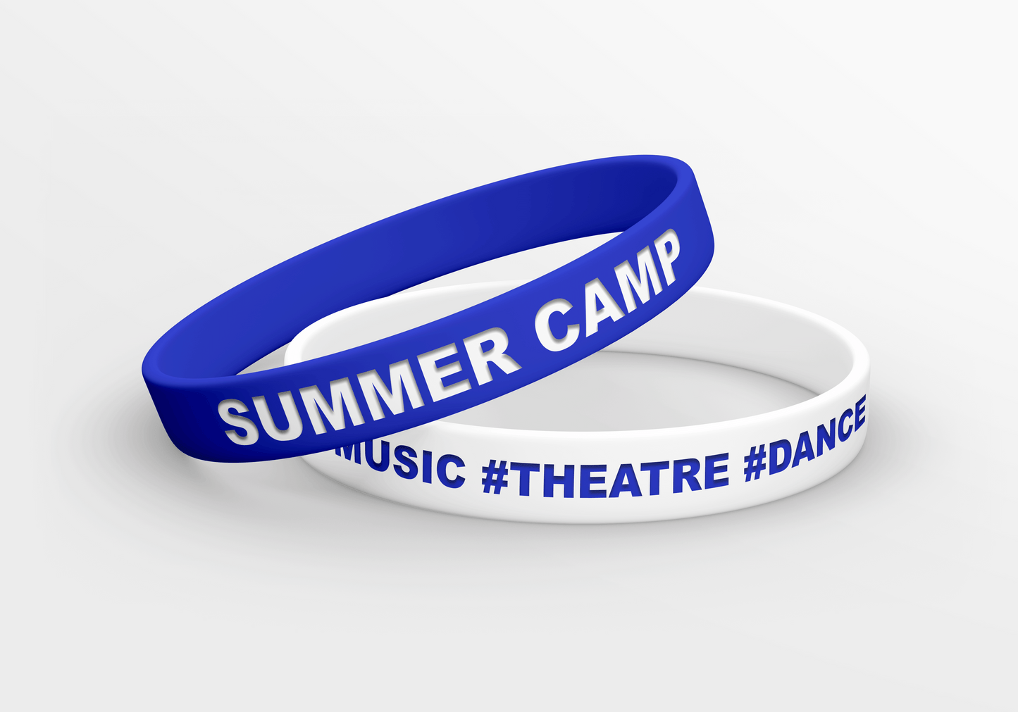 Colour-Debossed Silicone Wristbands Silicone wristbands JM Band®