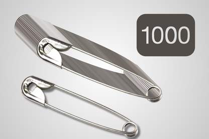 1000 Sécherheetspins fir Startnummeren