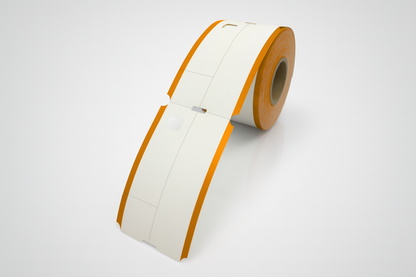 3-Deel thermesch Garderob Ticketen op engem Rouleau