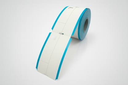 3-Deel thermesch Garderob Ticketen op engem Rouleau