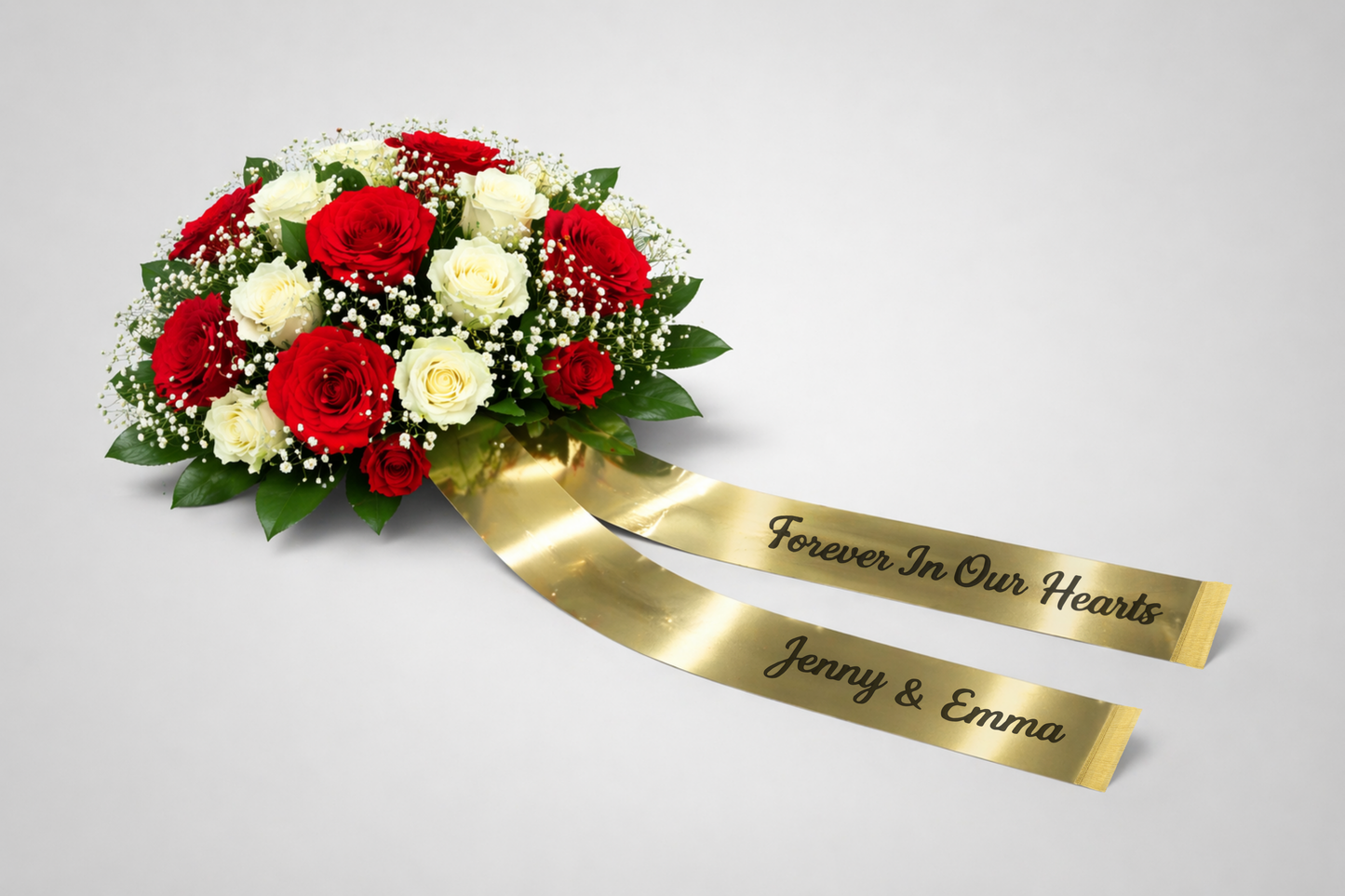 Bouquet Ribbon mat Print