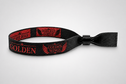 Festival Braceleten gewéckelt mat metallesche Fuedem
