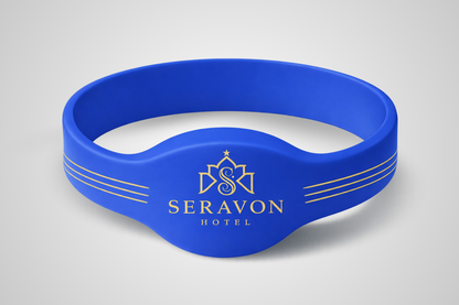 NFC Silikon-Handgelenkband mat Drock vu JM Band®.