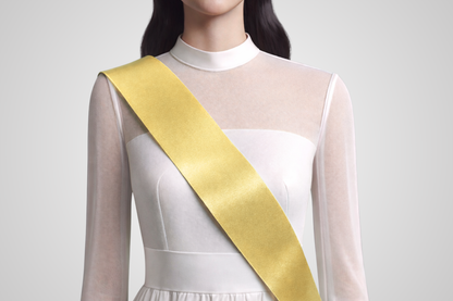 Goldbestellungsband ouni Drock vu JM Band®.
