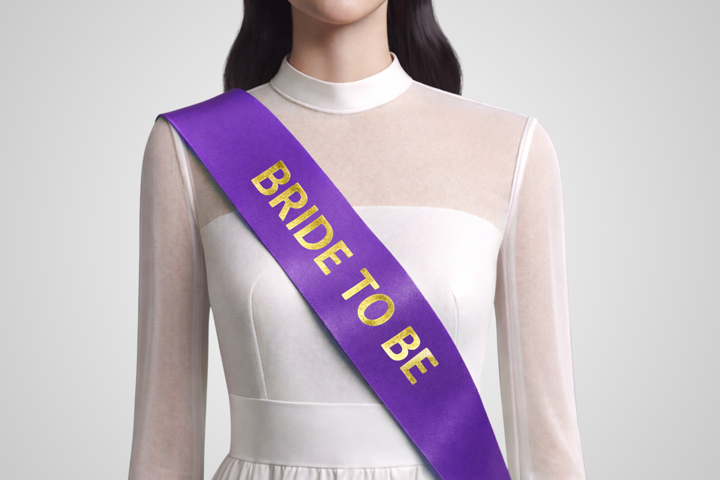 Écharpe violette personnalisée, créez la vôtre avec JM Band®.