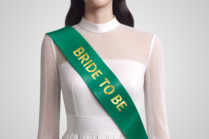 Écharpe verte avec impression personnalisée, créez la vôtre chez JM Band®.
