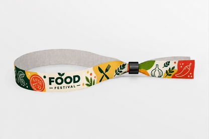 Bracelets de festival imprimés