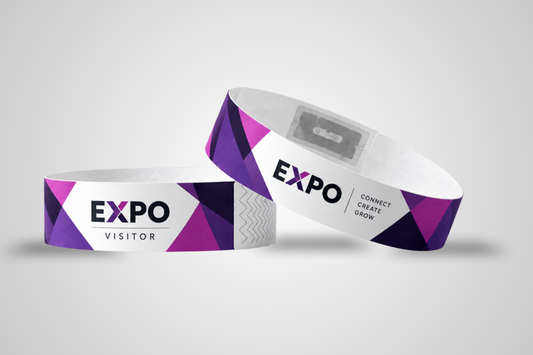 Bracelets papier RFID – impression couleur et Mifare UL EV1