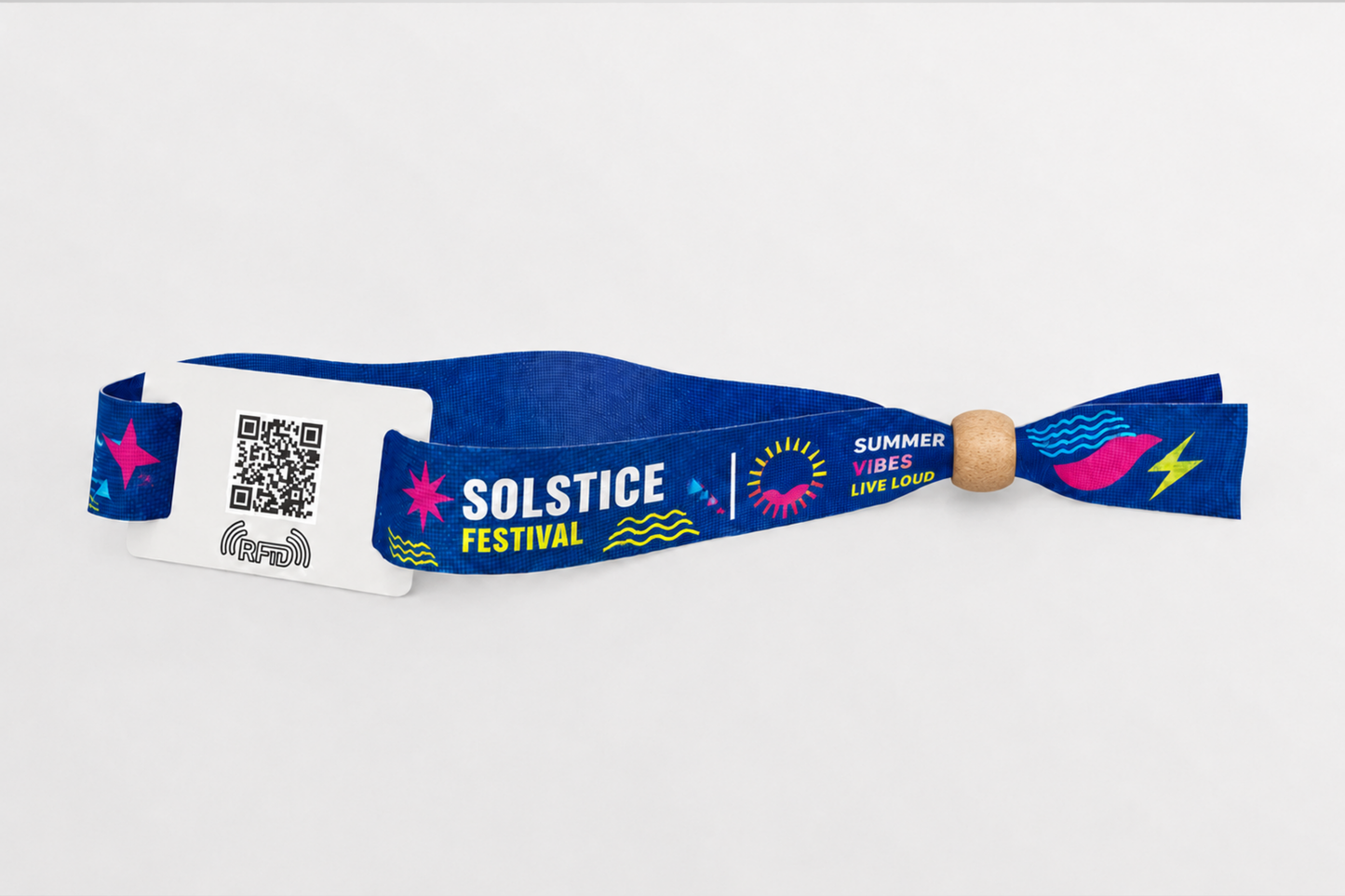 Bracelets RFID en tissu avec impression