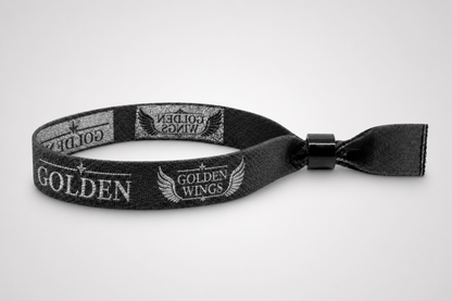 Festival Braceleten gewéckelt mat metallesche Fuedem